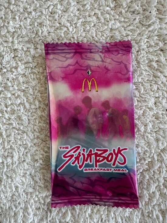 Other - 2026 McDonald’s KPop Demon Hunters The Saja Boys Sealed Card Pack